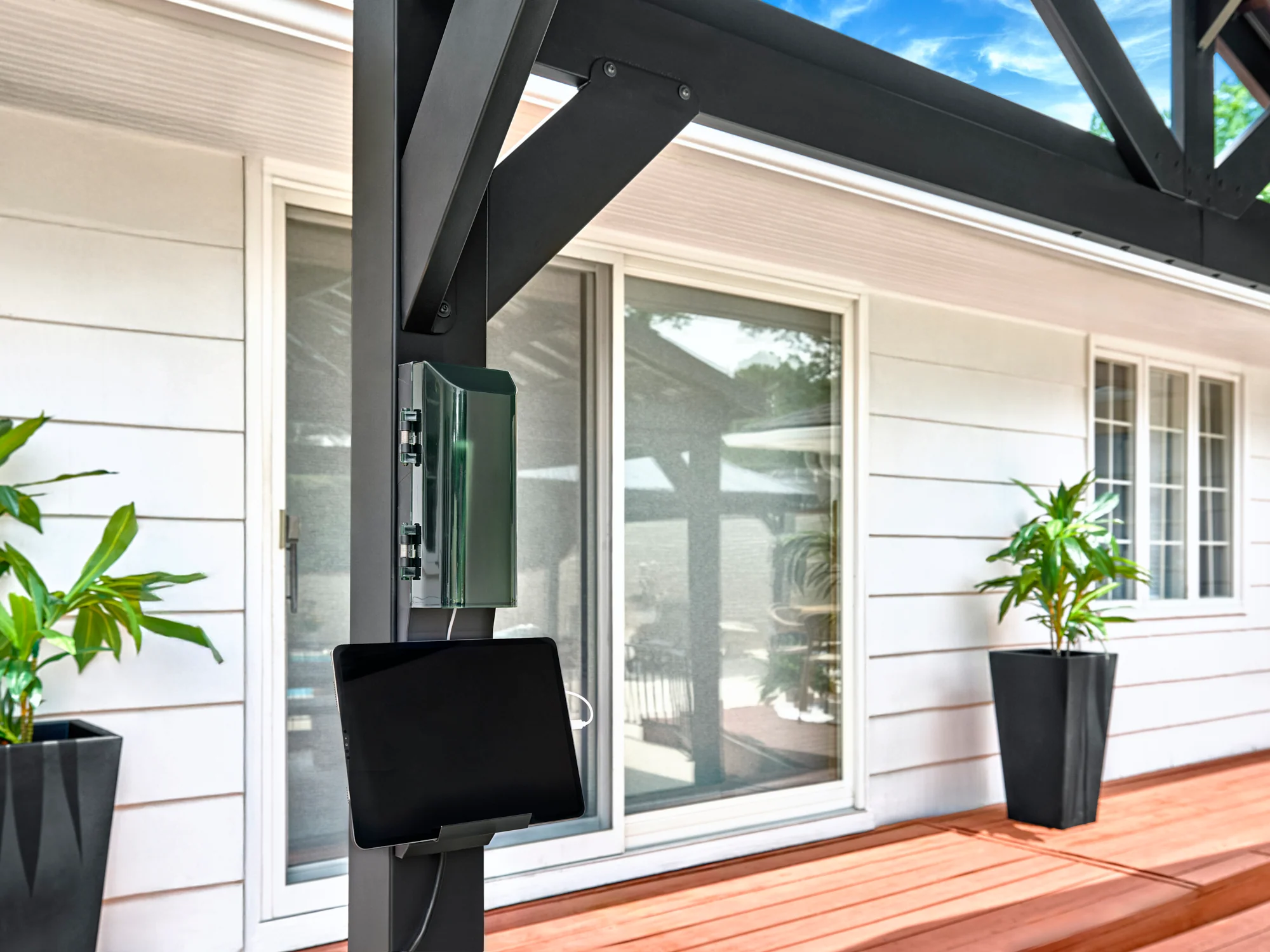 Lancaster | 14x14 Steel Gazebo with Gable Roof - Image 9