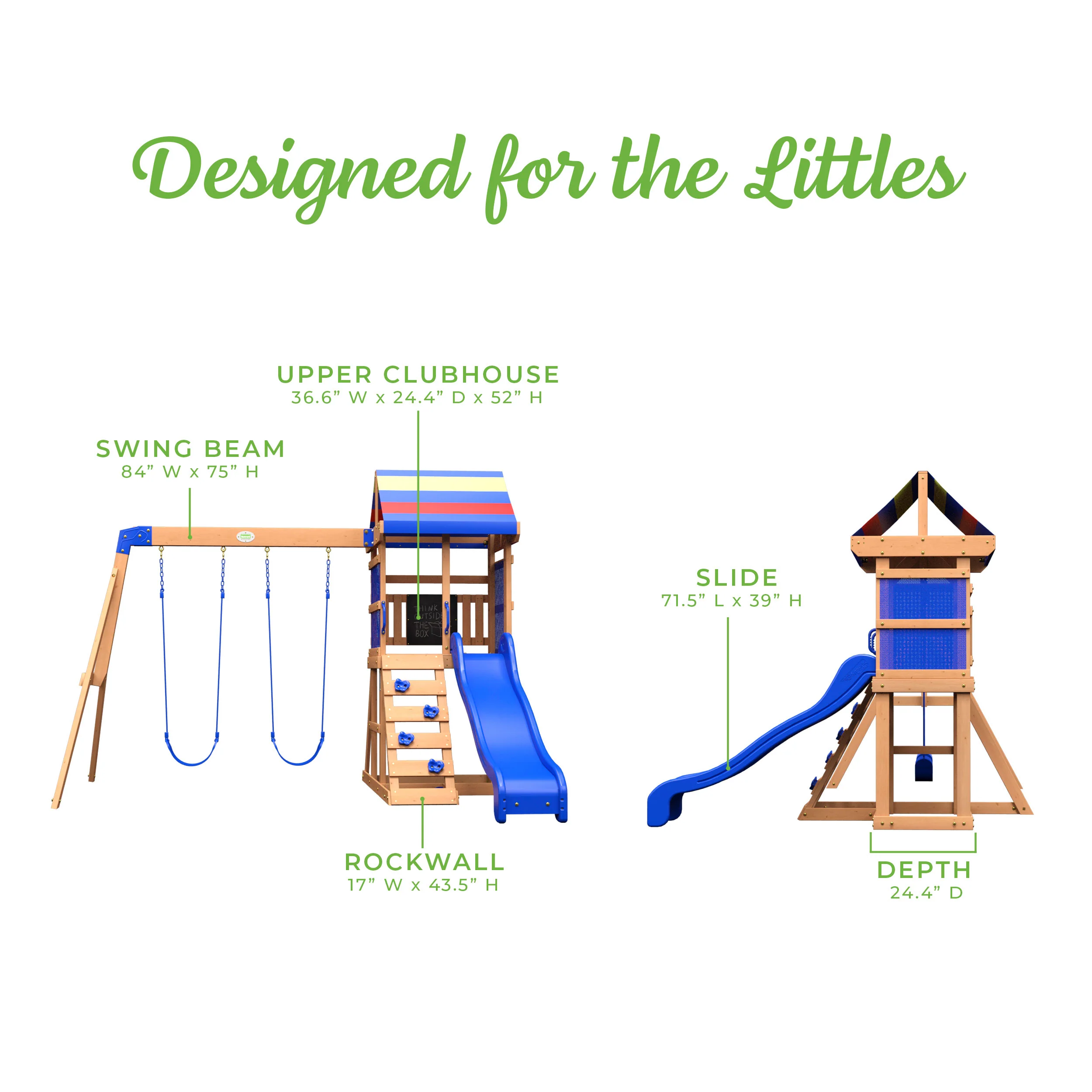 Bay Pointe Swing Set - Image 3