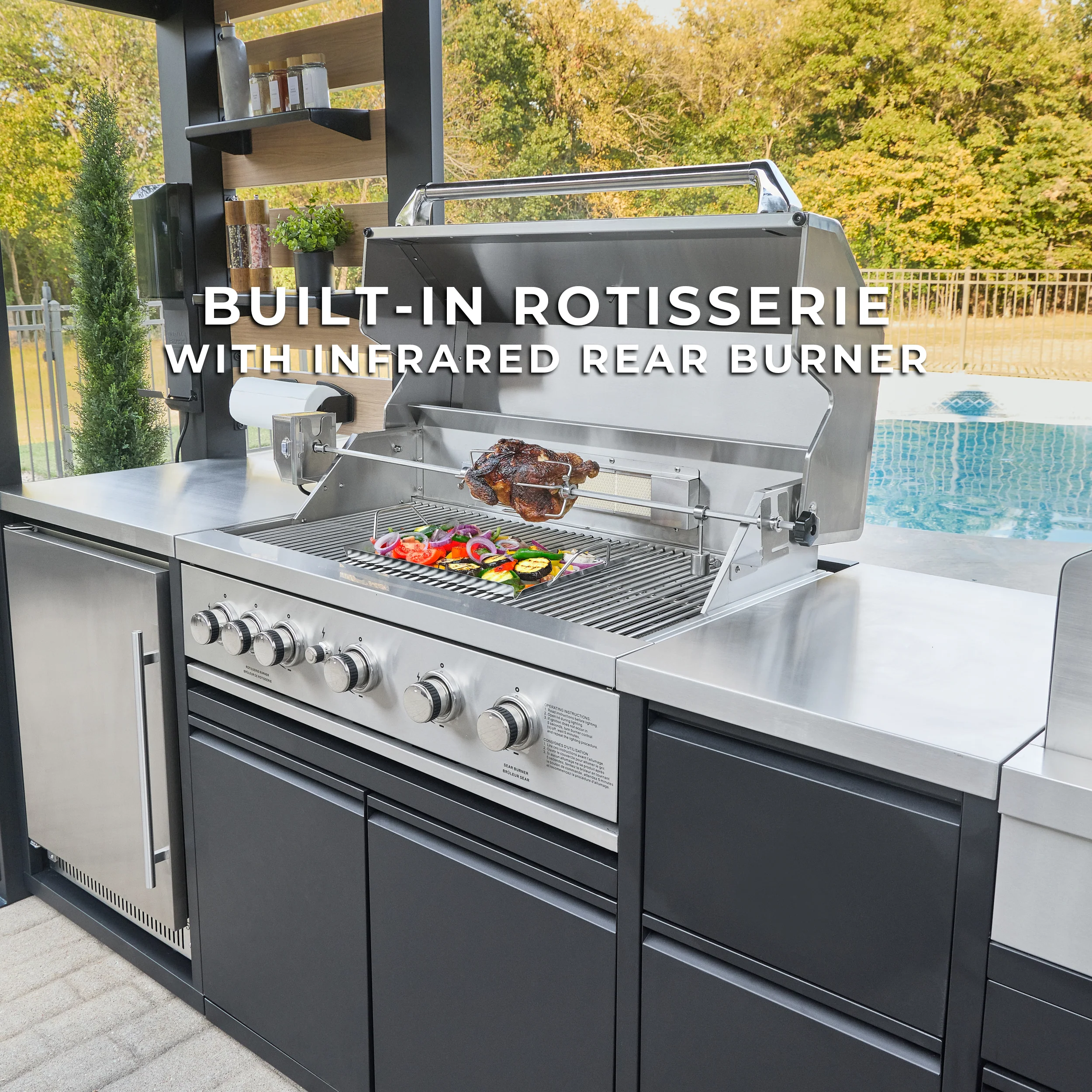 Fusion Flame 2 Outdoor Kitchen - Image 5