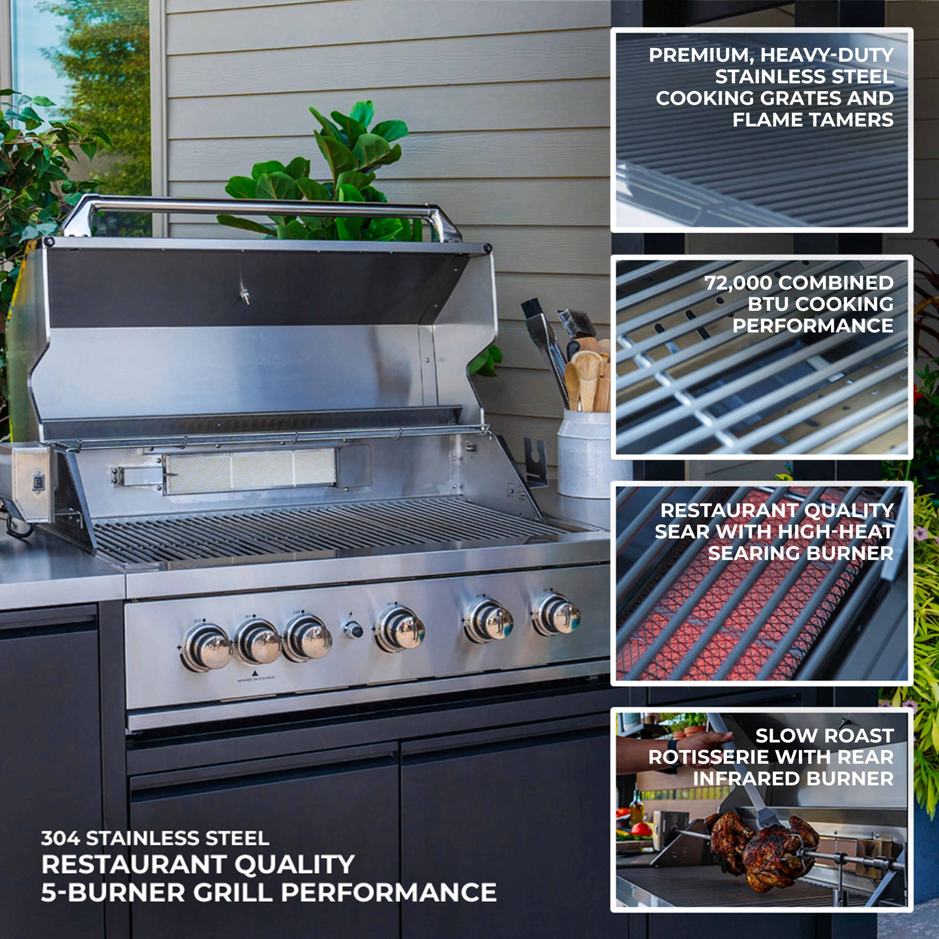 Fusion Flame Outdoor Kitchen - Image 6
