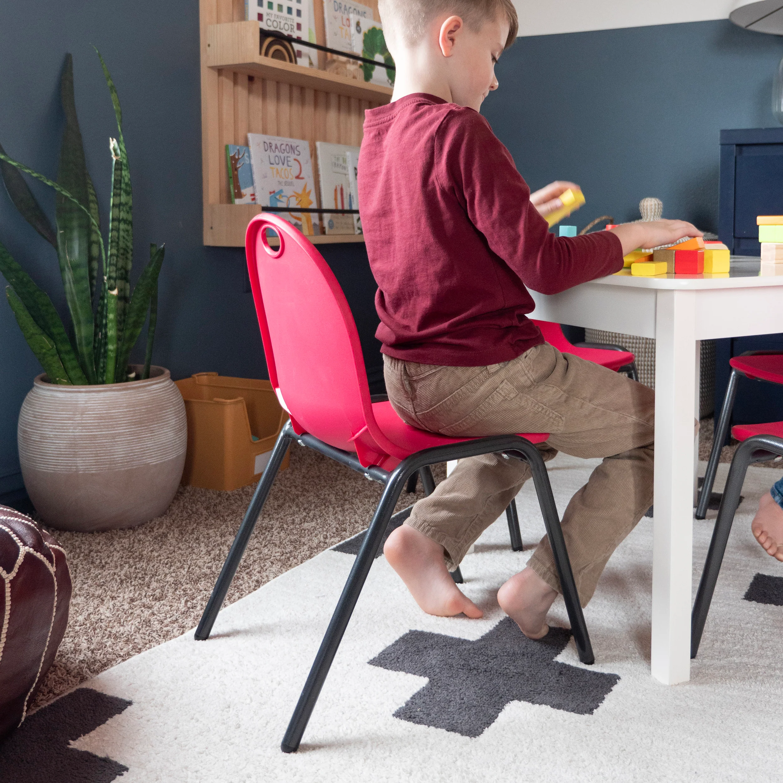Kid's Stacking Chairs-4 Pack - Image 10