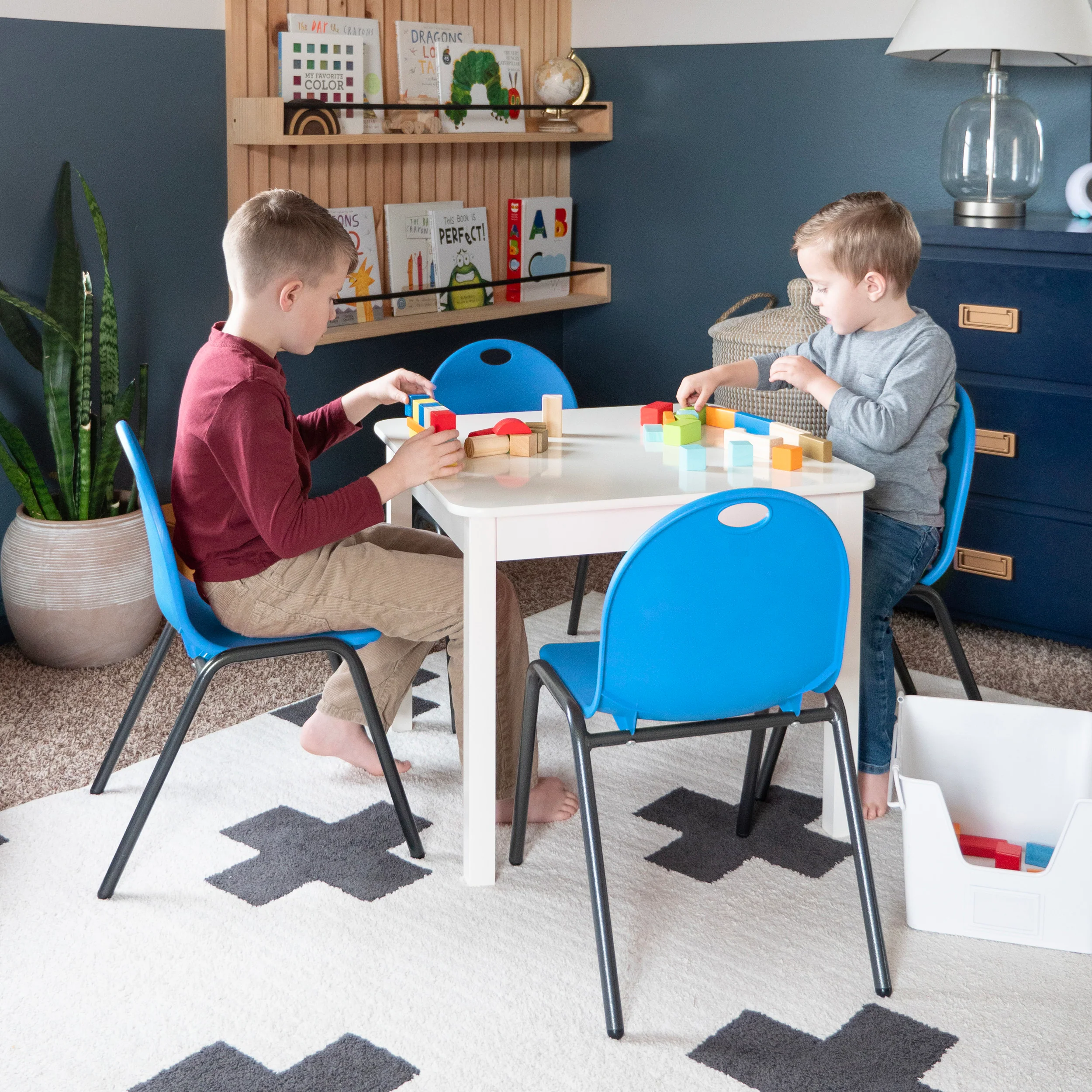 Kid's Stacking Chairs-4 Pack - Image 14