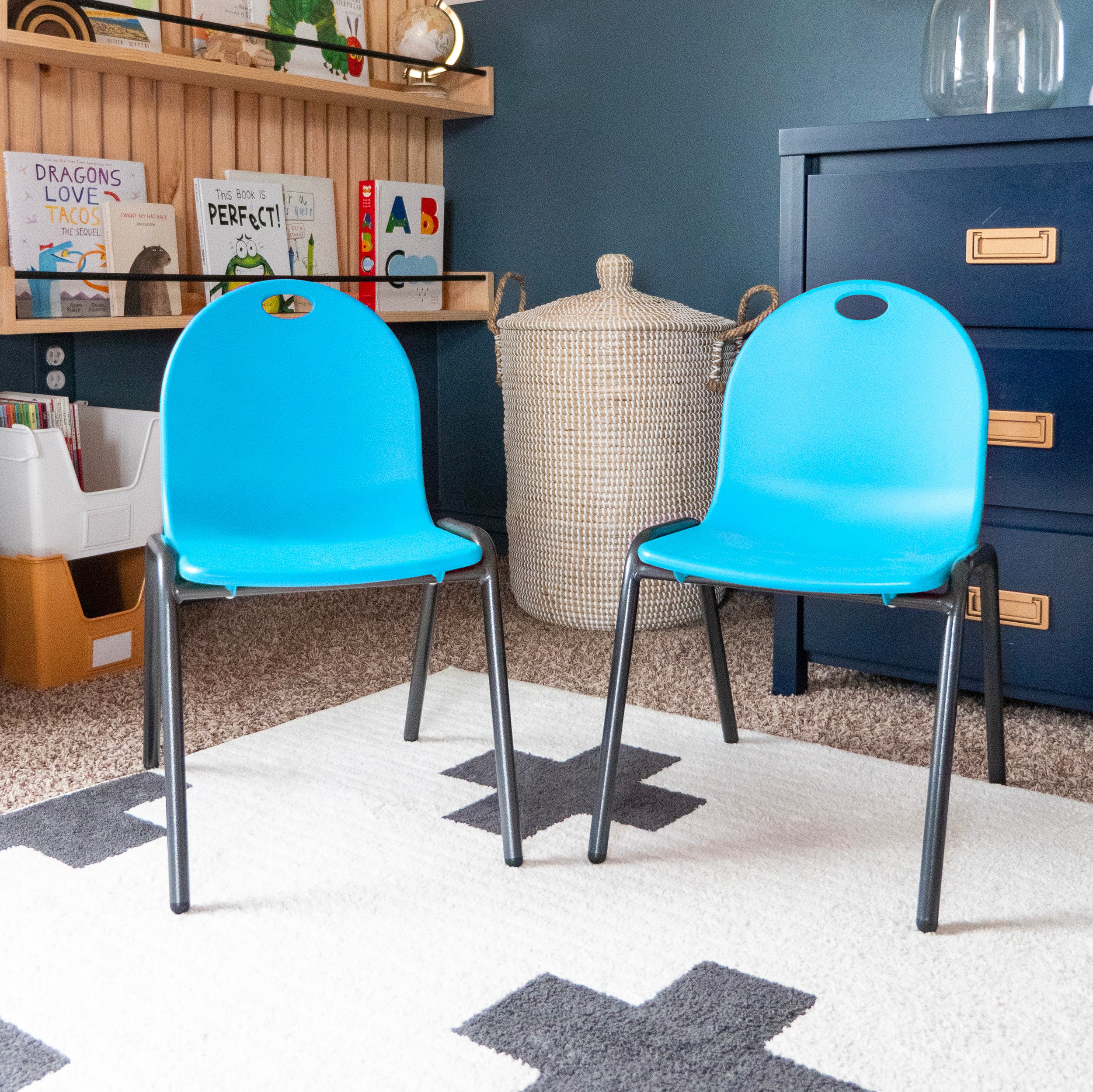 Kid's Stacking Chairs-4 Pack - Image 21