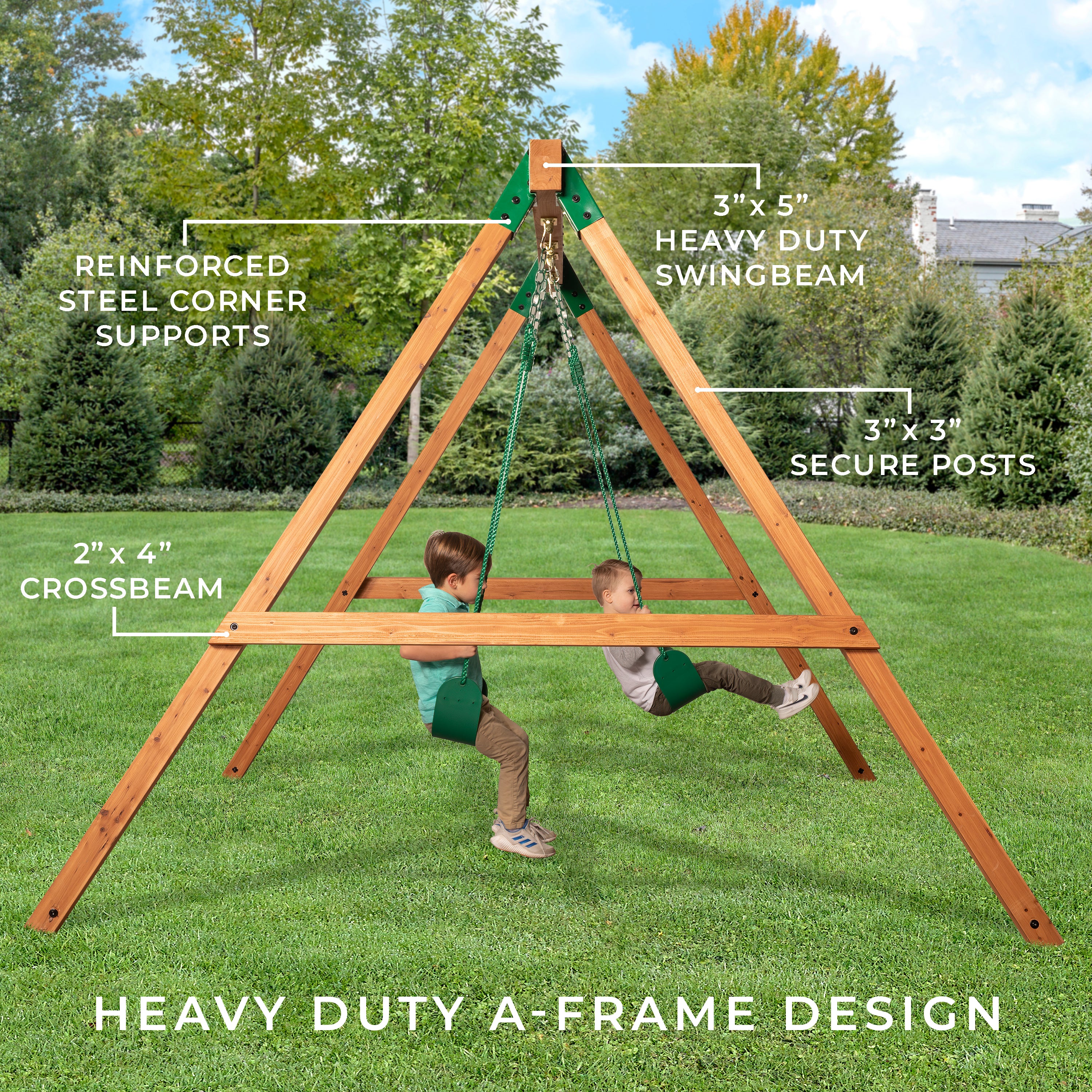 Heavy-Duty Durango Swing Set - Image 3