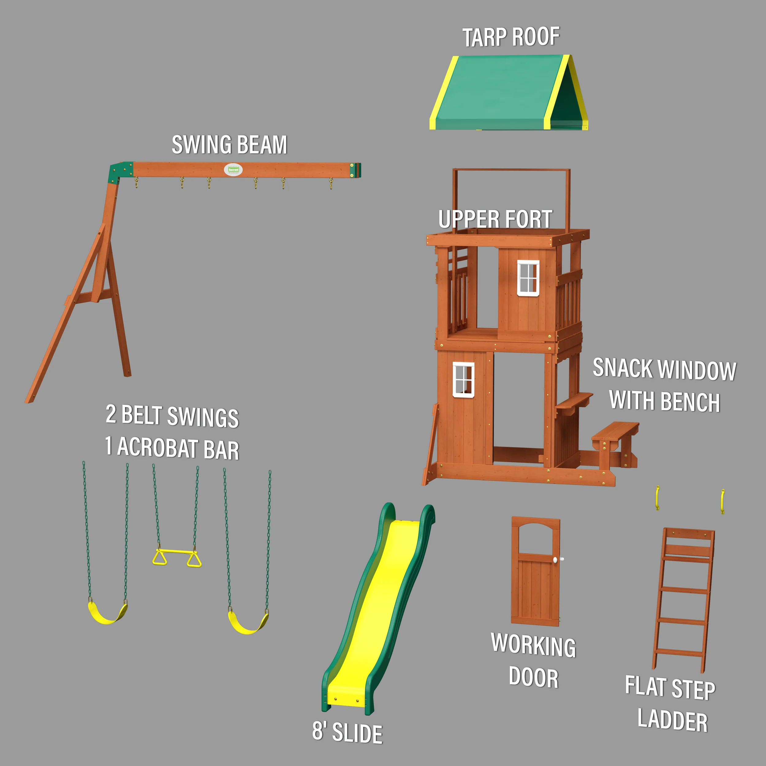 Oakmont Swing Set - Image 9