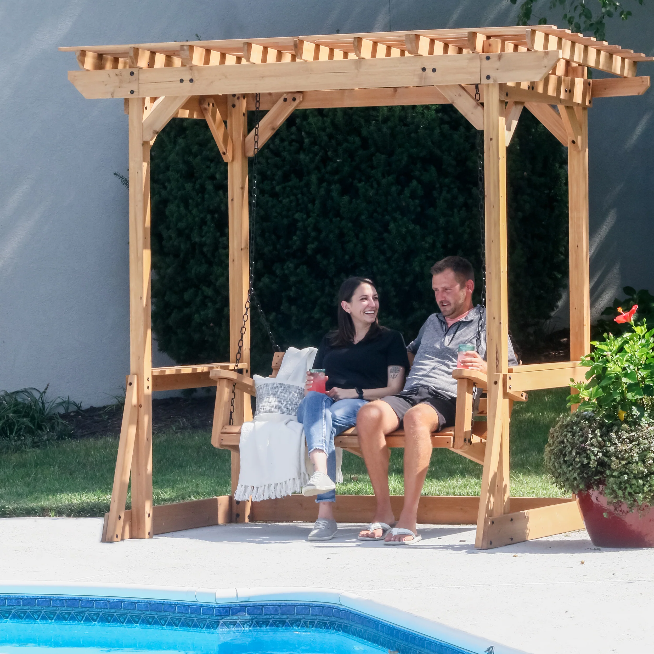 Callahan Pergola Swing - Image 6
