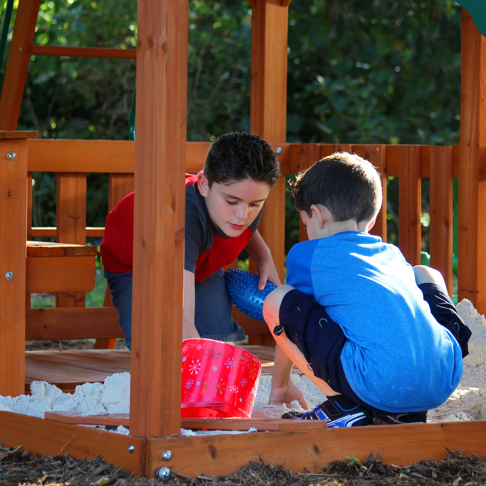 Skyfort II Swing Set - Image 6