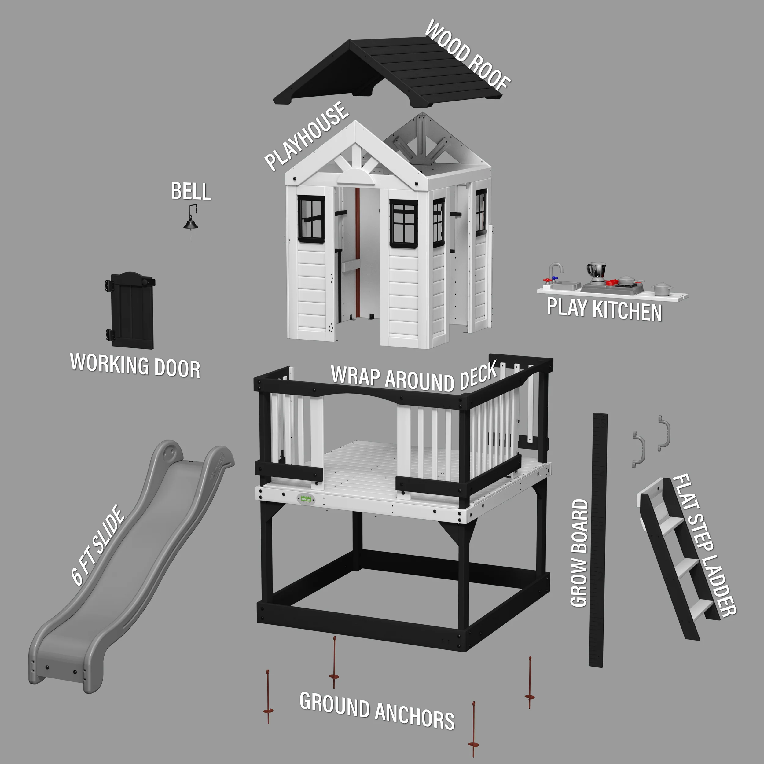 Sweetwater Heights Elevated Playhouse - Image 11