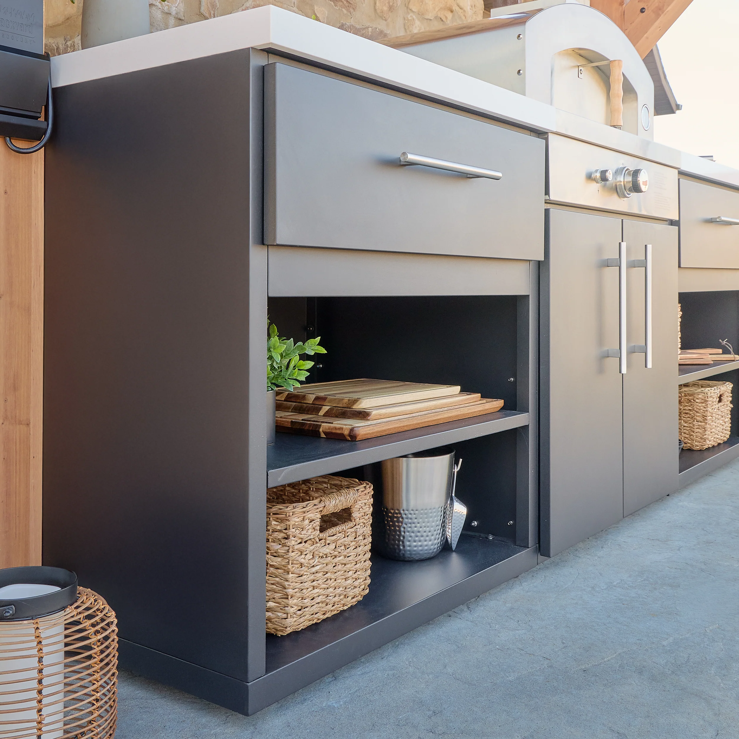 Timber Rock Outdoor Pizza Oven Cook Station - Image 7