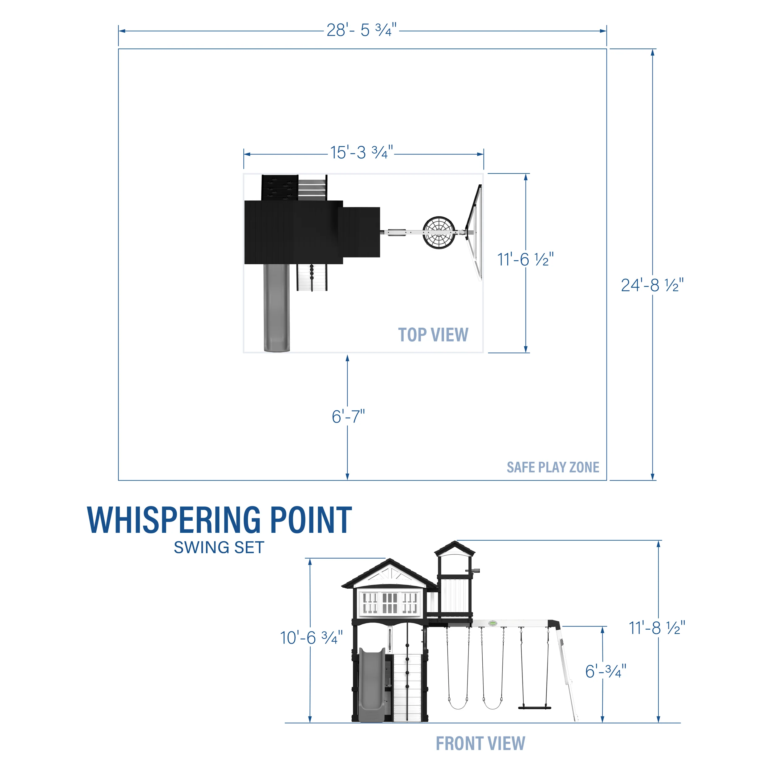 Whispering Point Swing Set - Image 2