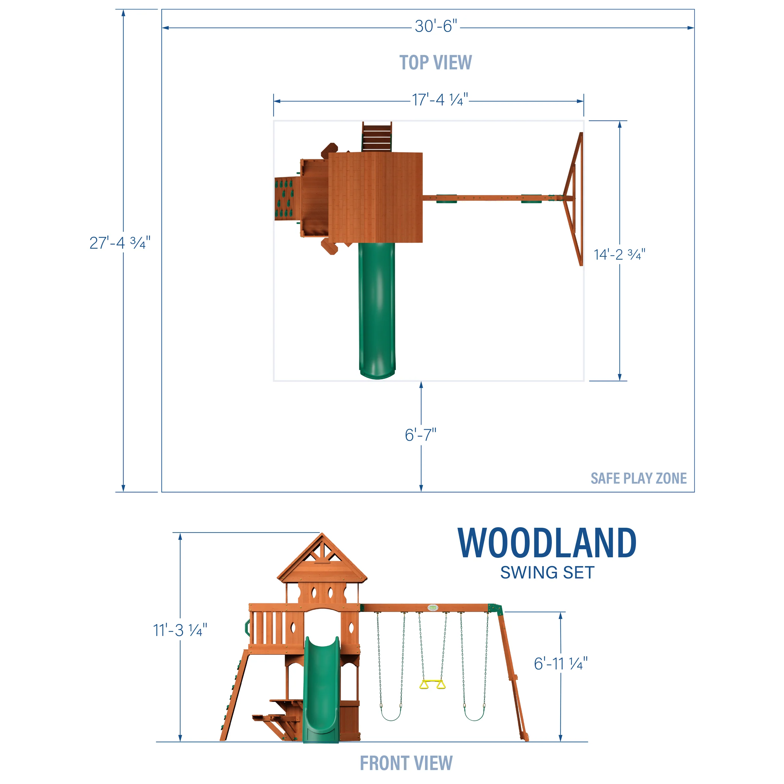 Woodland Swing Set - Image 14