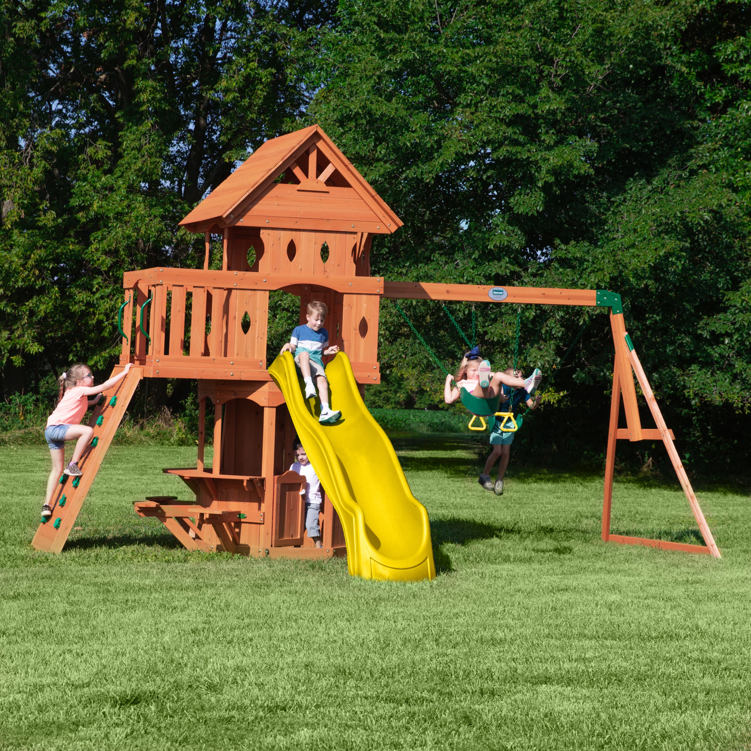 Woodland Swing Set - Image 25