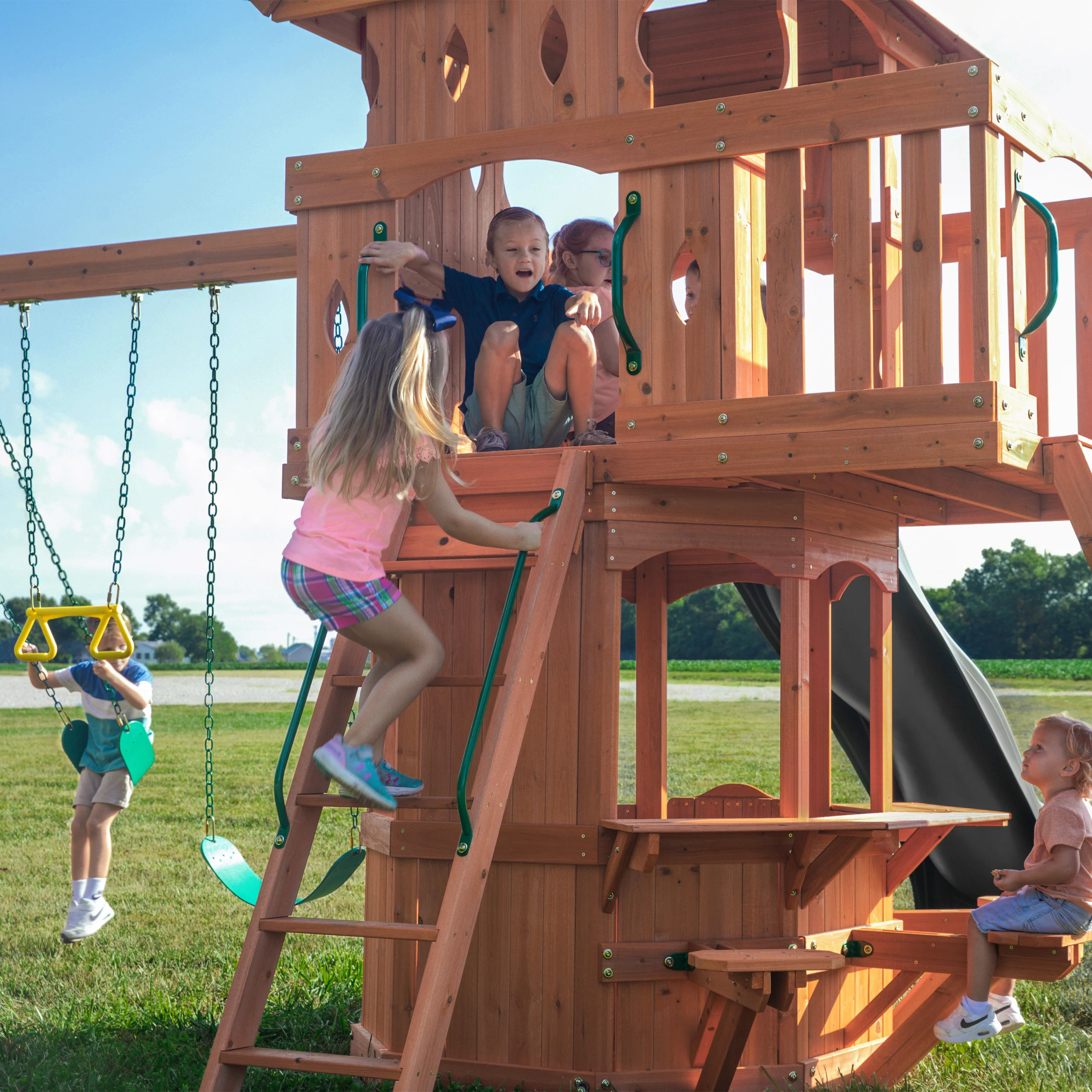 Woodland Swing Set - Image 9