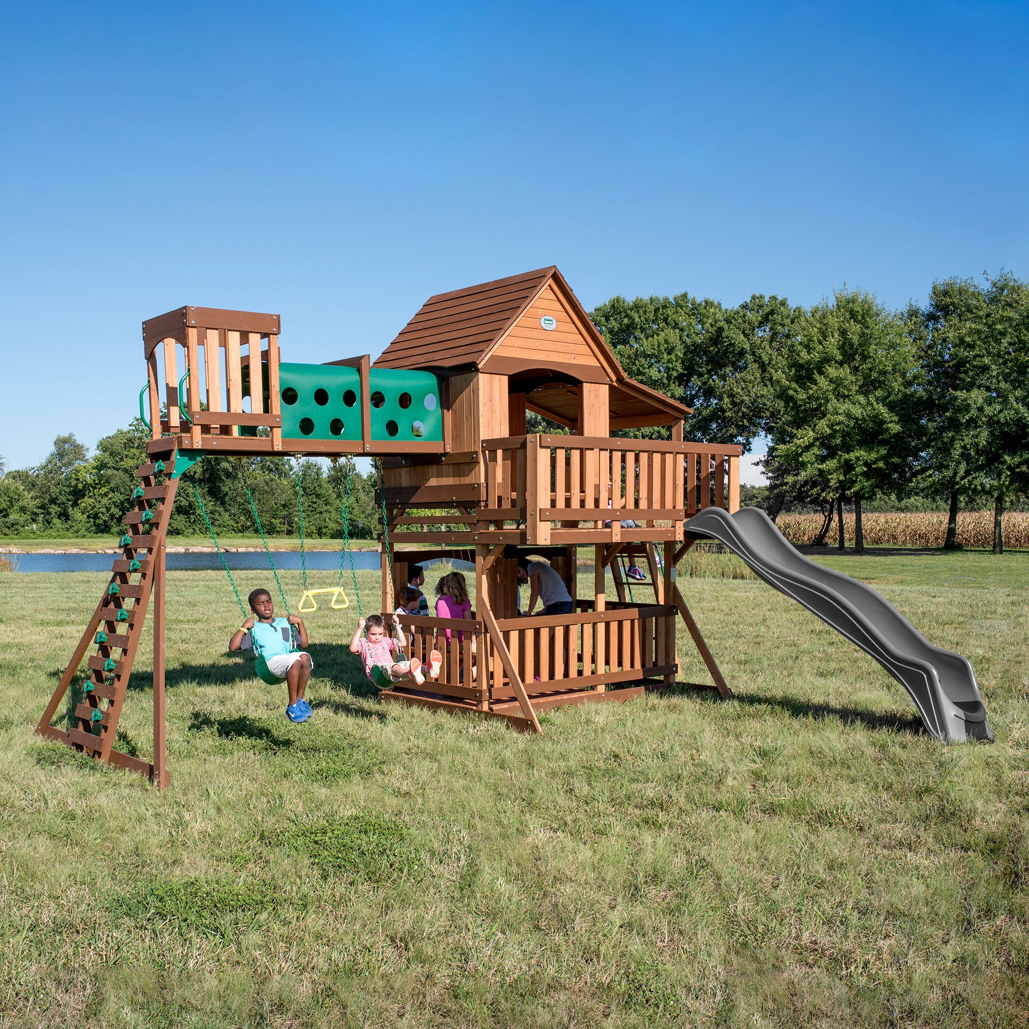 Woodridge Elite Swing Set - Image 11