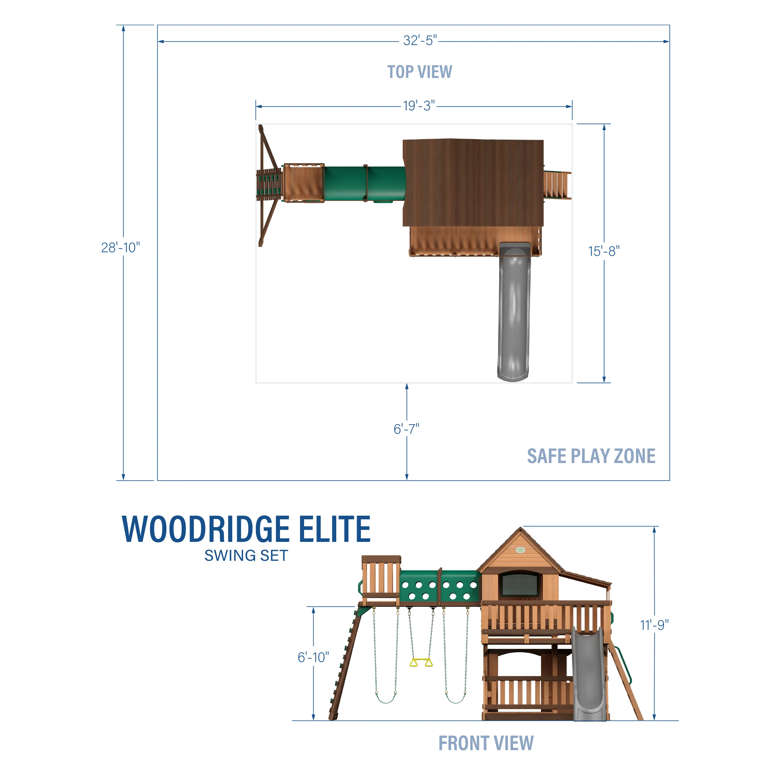 Woodridge Elite Swing Set - Image 27